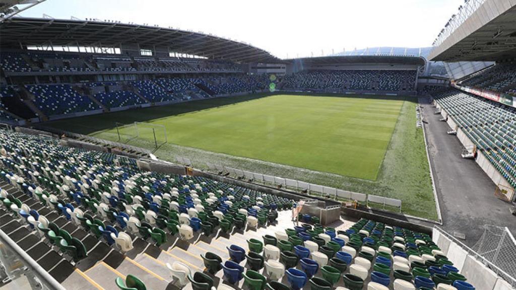 El Windsor Park de Belfast.