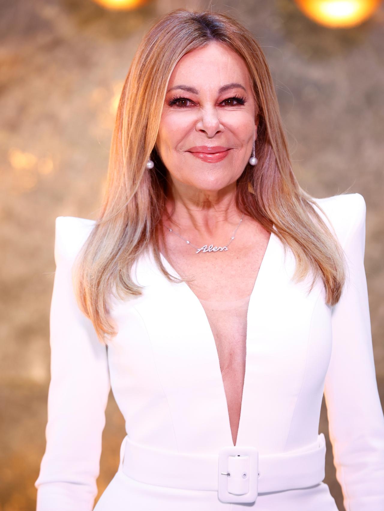 Ana Obregón en la presentación de 'La Navidad que quieres'.