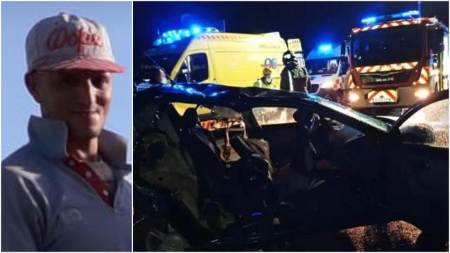 Abderrahim, el cabeza de familia que murió junto a su mujer y su bebé cuando regresaba a casa en su Seat Ibiza.