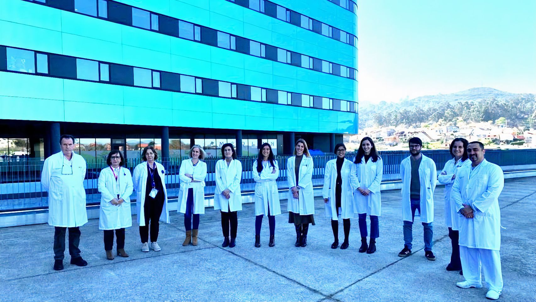 Profesionales del servicio de Radiología del Hospital Álvaro Cunqueiro.