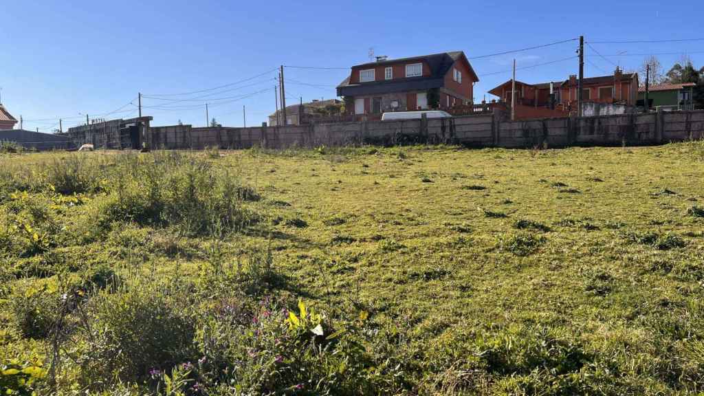 Una de las fincas reclamadas en Cabral (Vigo).