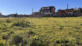 Una de las fincas reclamadas en Cabral (Vigo).