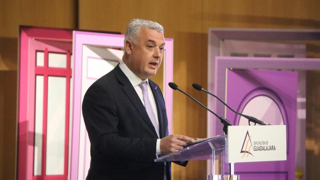 José Luis Vega, presidente de la Diputación de Guadalajara.