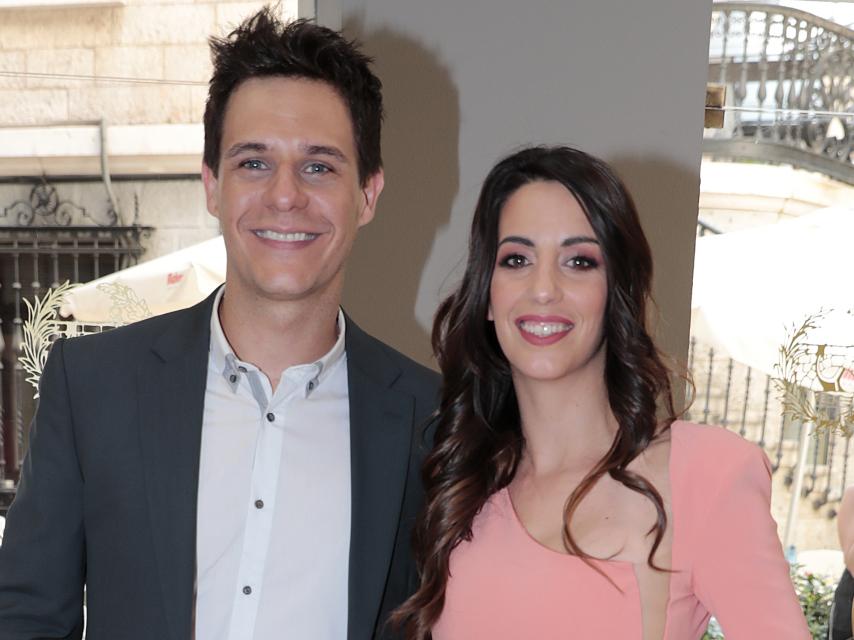 Gálvez junto a su todavía mujer, Almudena Cid, en una imagen de archivo.
