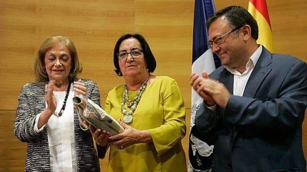 Chiqui Gutiérrez con Amparo Rubiales en una imagen reciente.