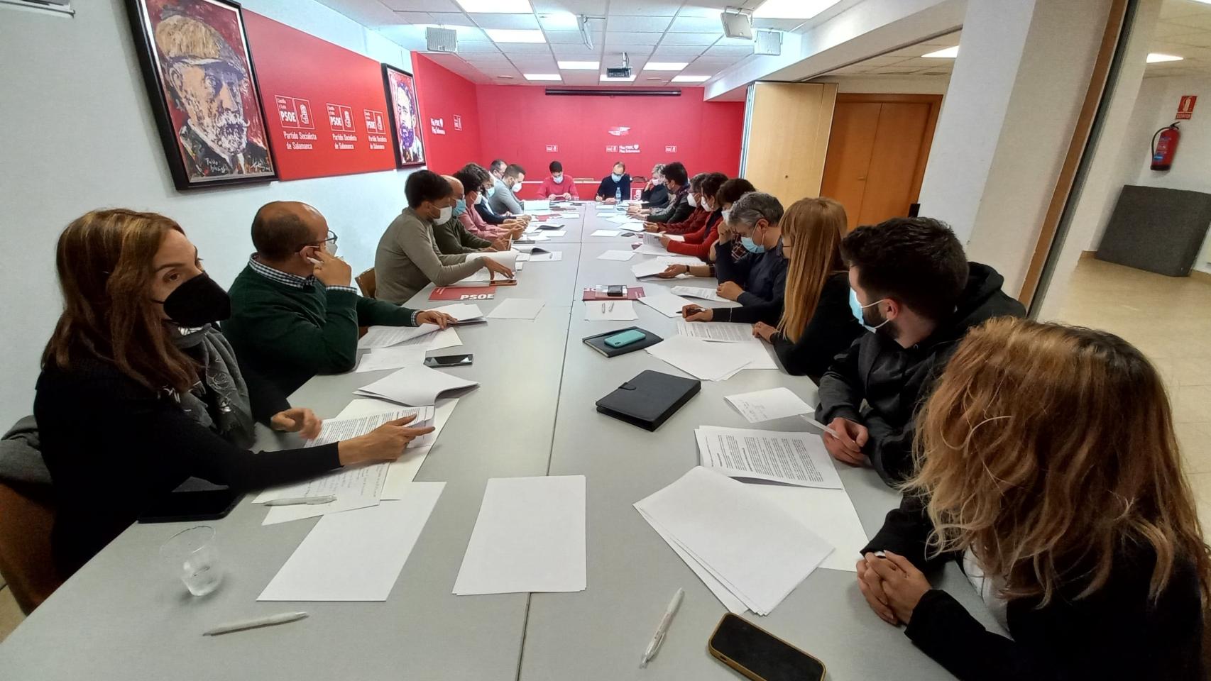 Ejecutiva del PSOE de Salamanca