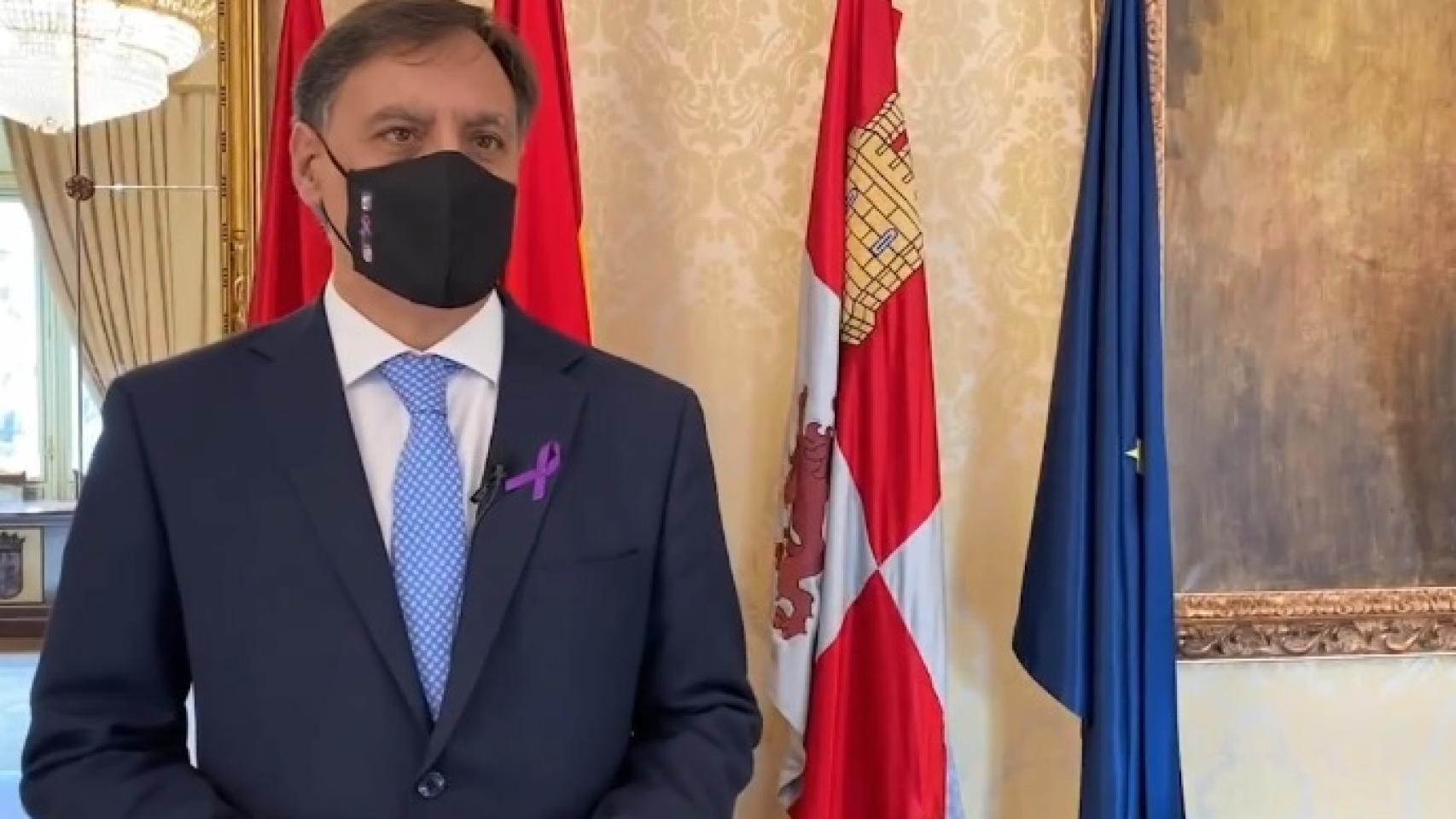 El alcalde de Salamanca, Carlos García Carbayo