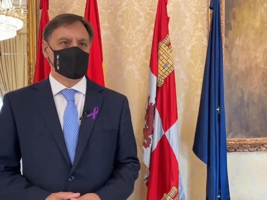 El alcalde de Salamanca, Carlos García Carbayo