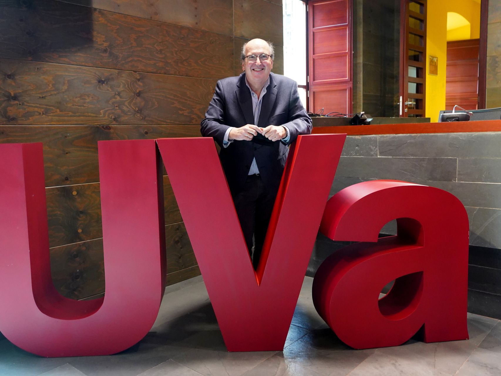 José Ramón González, candidato a rector de la UVa