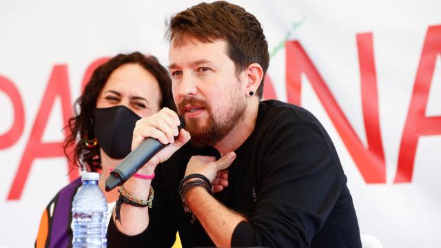 Pablo Iglesias en un acto público en septiembre del año pasado.