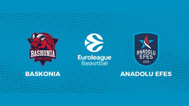 Bitci Baskonia - Anadolu Efes: siga en directo el partido de la Euroliga