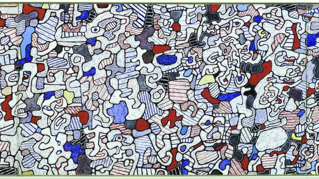 Jean Dubuffet: 'Nunc Stans', 1965. © Jean Dubuffet, VEGAP, Bilbao, 2022