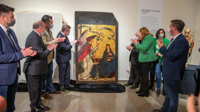 Restauración Del Retablo De Juan De Borgoña De La Parroquia De La Santísima Trinidad De Alcaraz De Albacete. Foto: A. Pérez Herrera