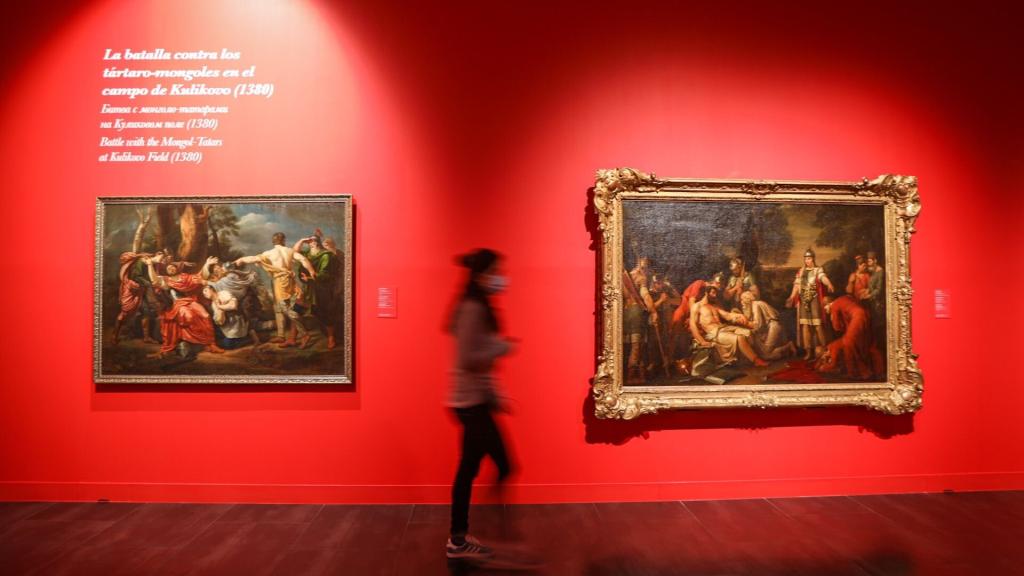 Una imagen de la exposición 'Guerra y paz en el arte'.