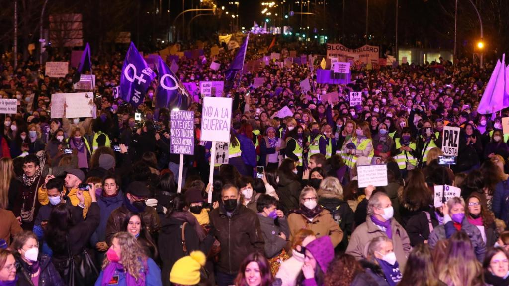 Manifestación en Madrid.