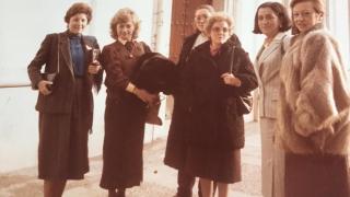 Las primeras diputadas andaluzas en el Parlamento de 1982.