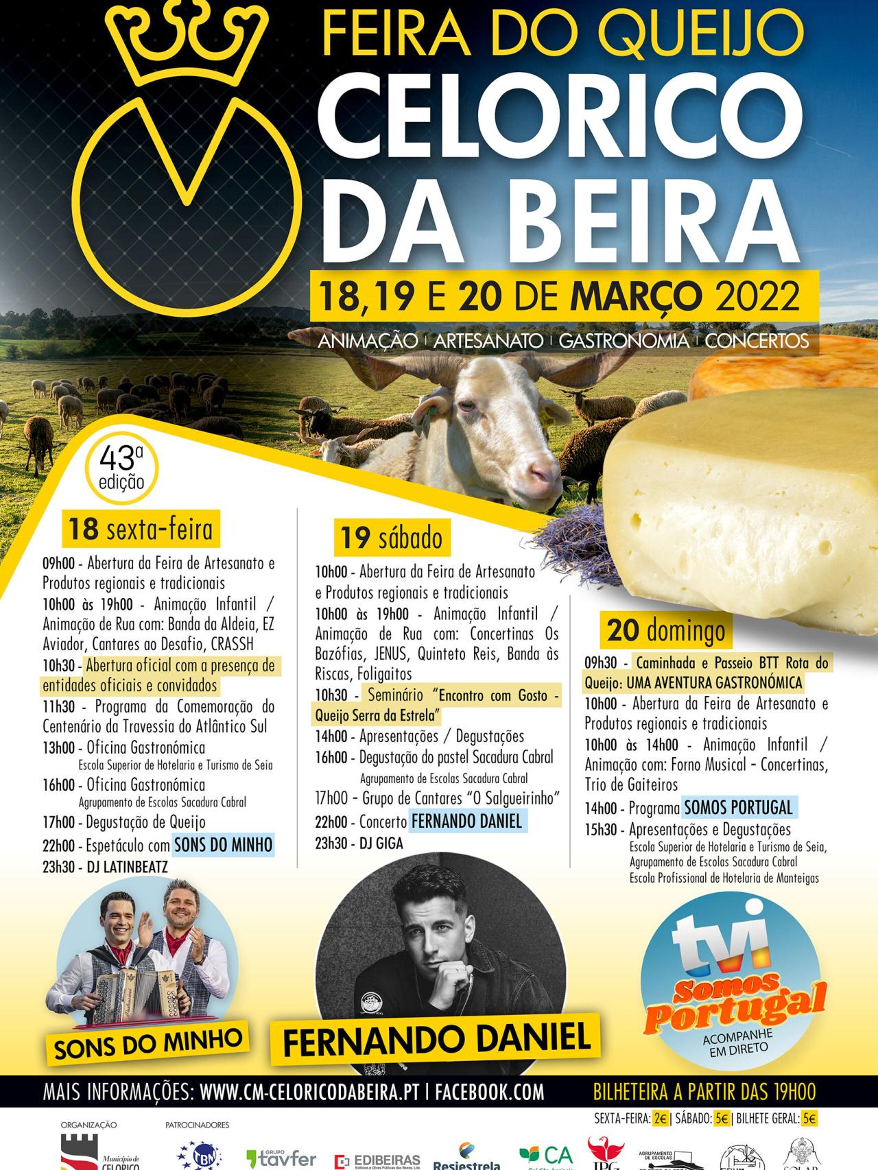Programa Feria del Queso de Celorico