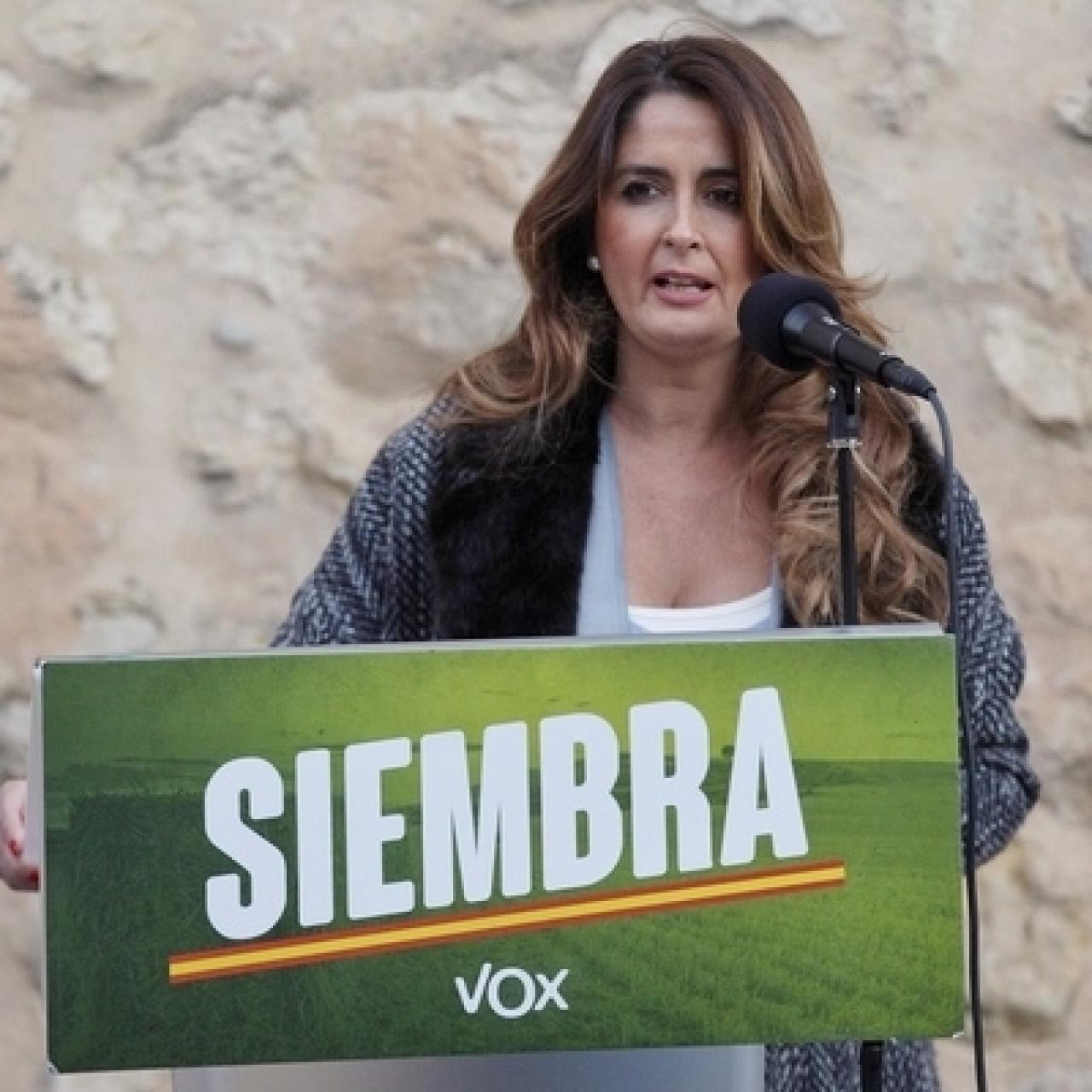 Susana Suárez, de Vox.
