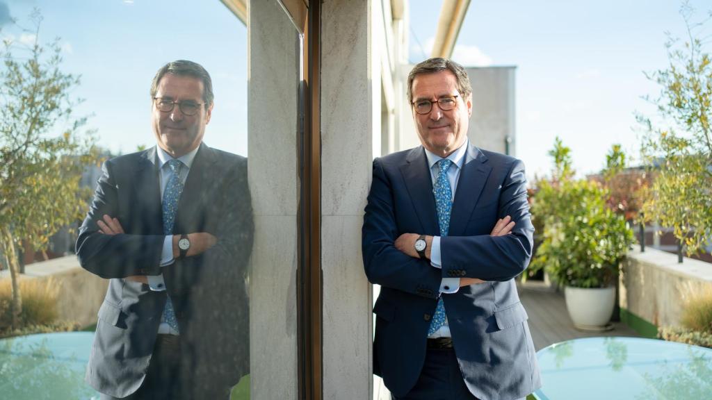 El presidente de la CEOE, Antonio Garamendi.