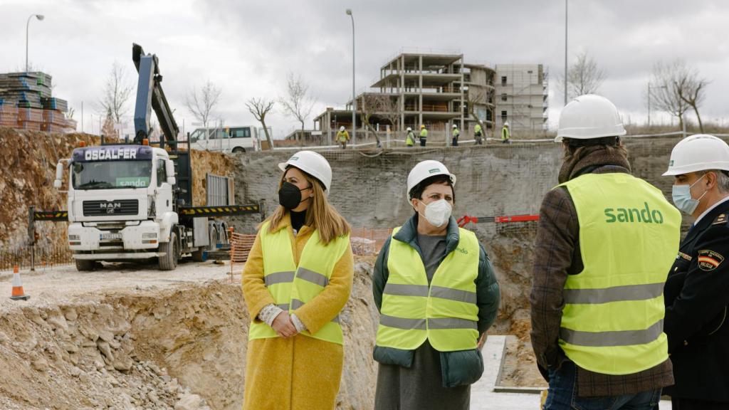 Barcones en su visita a Soria