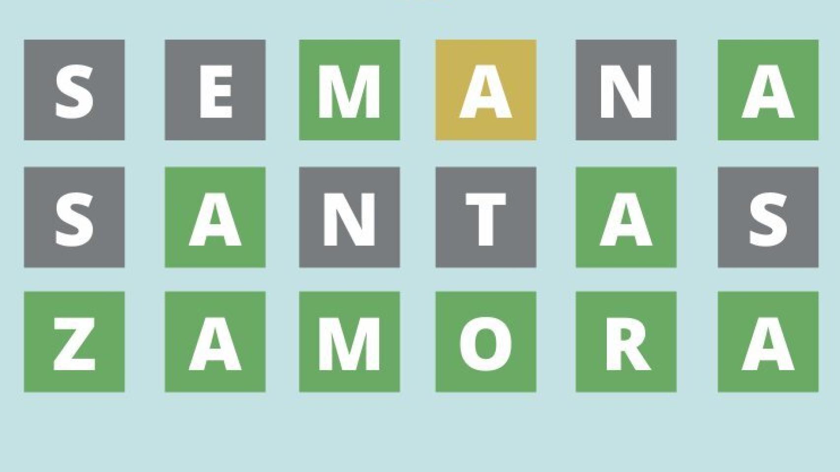 La Semana Santa de Zamora ya tiene versión del juego de moda Wordle