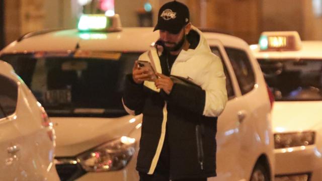 Omar Sánchez en Madrid.