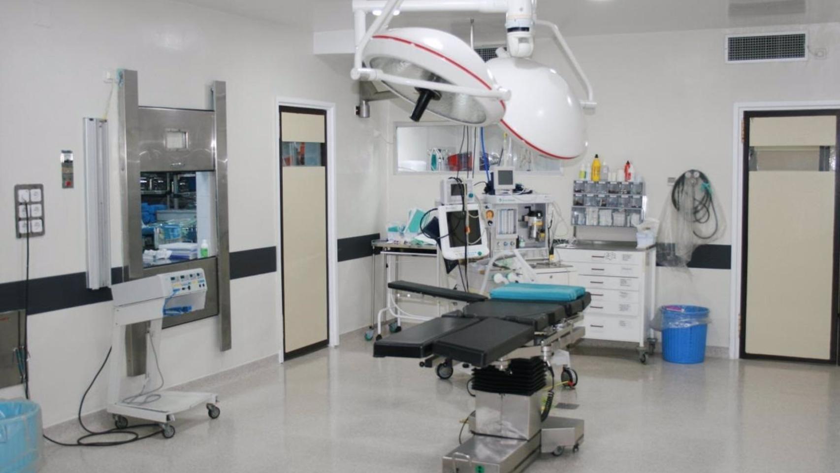 Quirófano del Hospital de Puertollano. Foto: JCCM