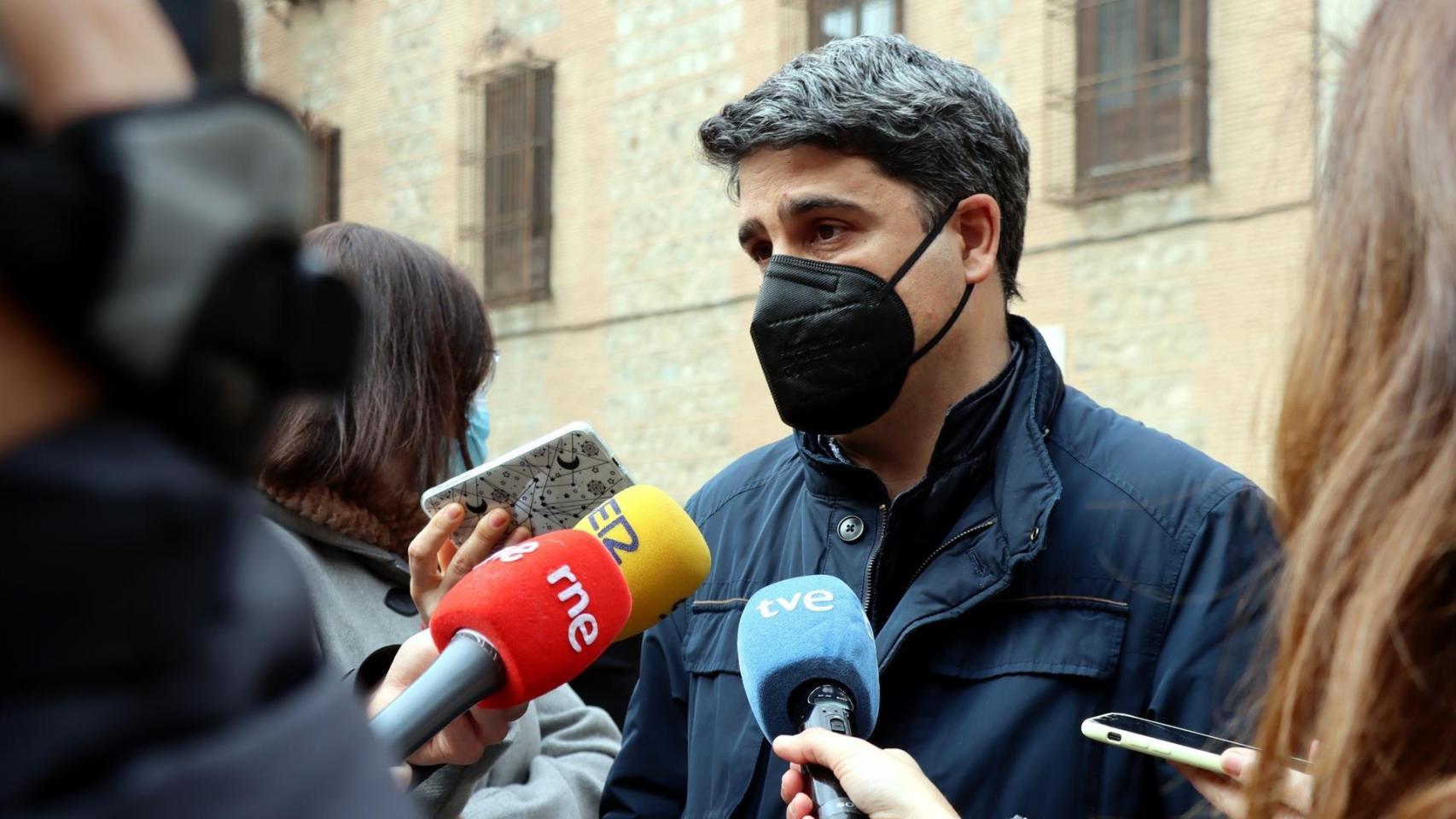 Juan José Alcalde, portavoz del PP del Ayuntamiento de Toledo. Foto: PP Toledo
