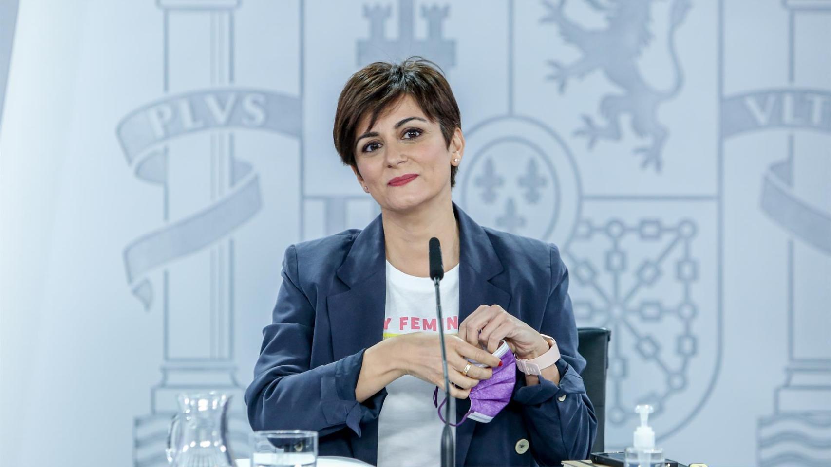 Isabel Rodríguez, ministra de Política Territorial y portavoz del Gobierno de España.