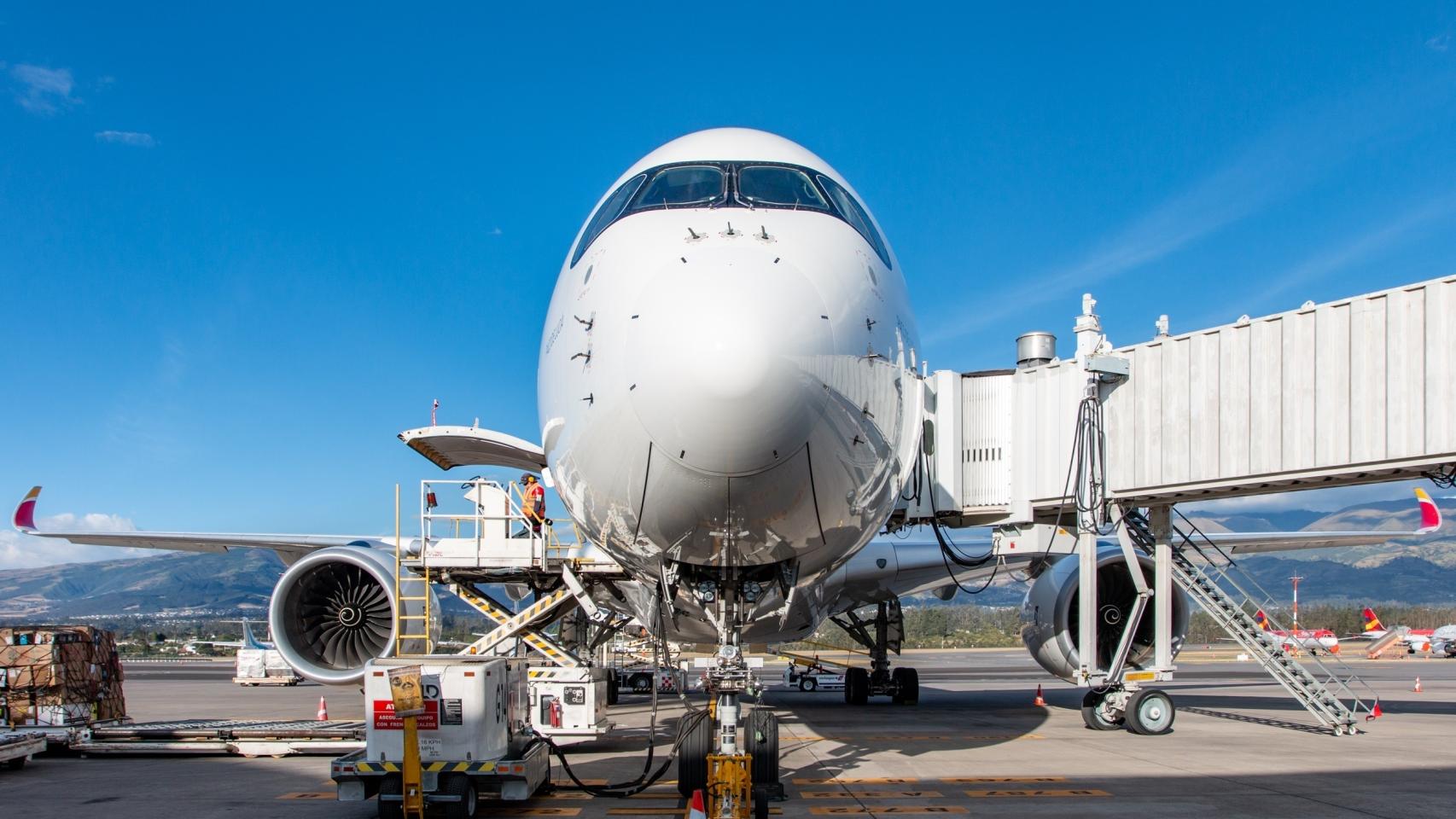 Avión de Iberia A350.