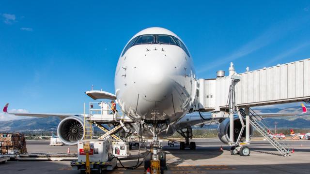 Avión de Iberia A350.