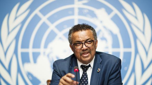 El director general de la Organización Mundial de la Salud (OMS), Tedros Adhanom Ghebreyesus.