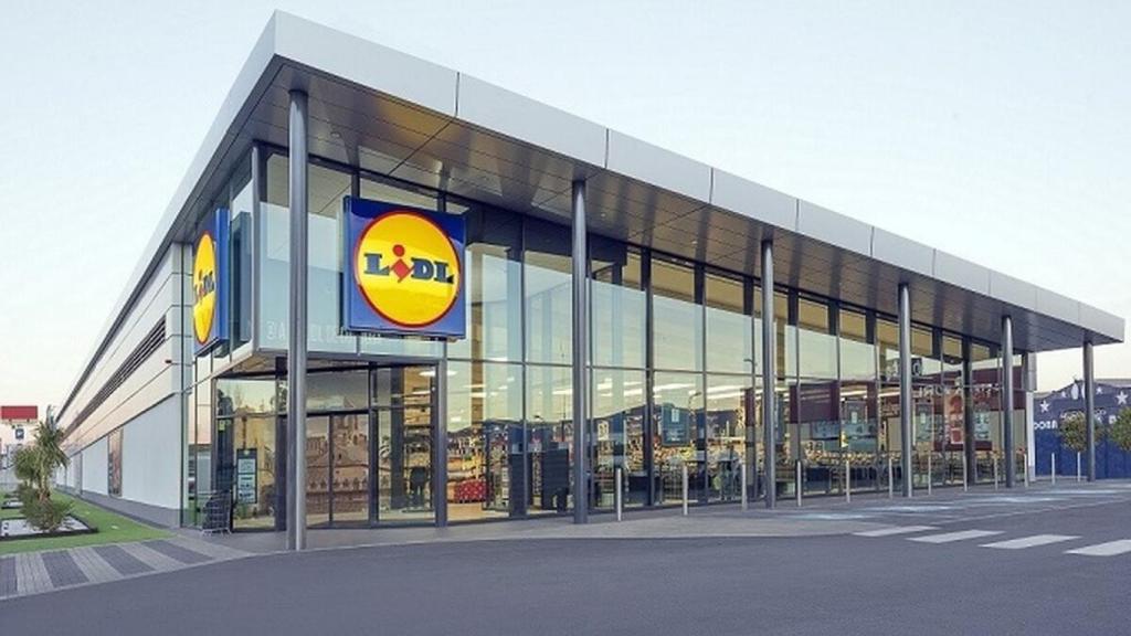 Fachada del supermercado Lidl.