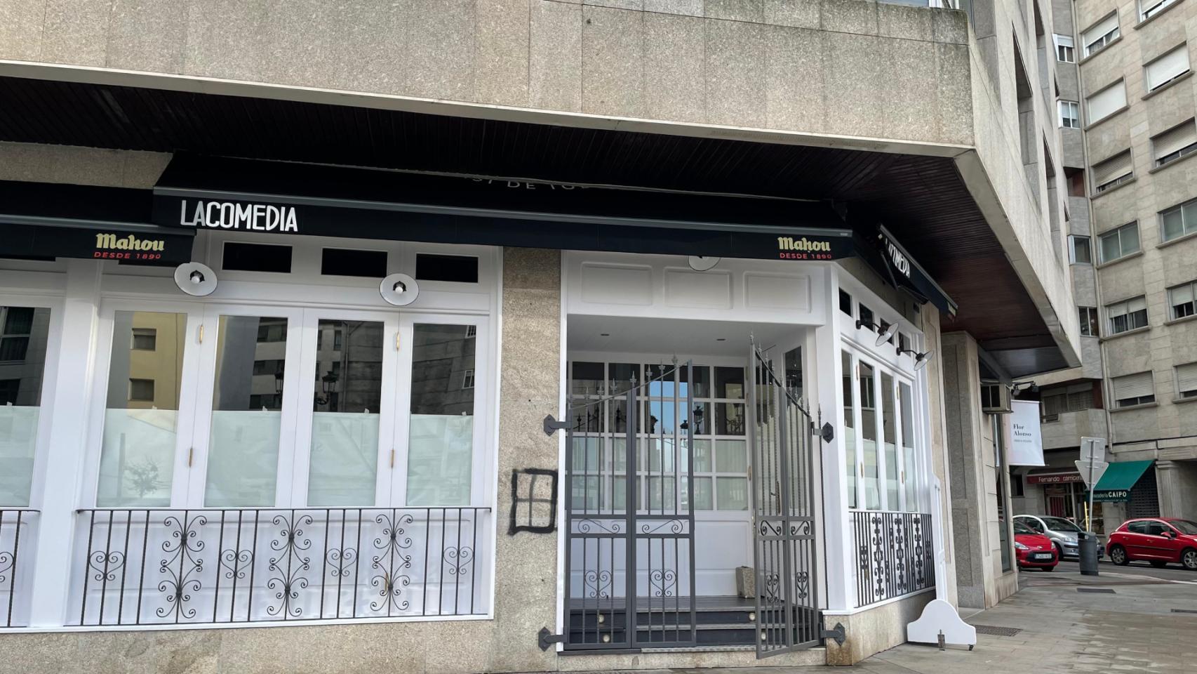 Nuevo local de La Comedia en Serafín Avendaño 11.