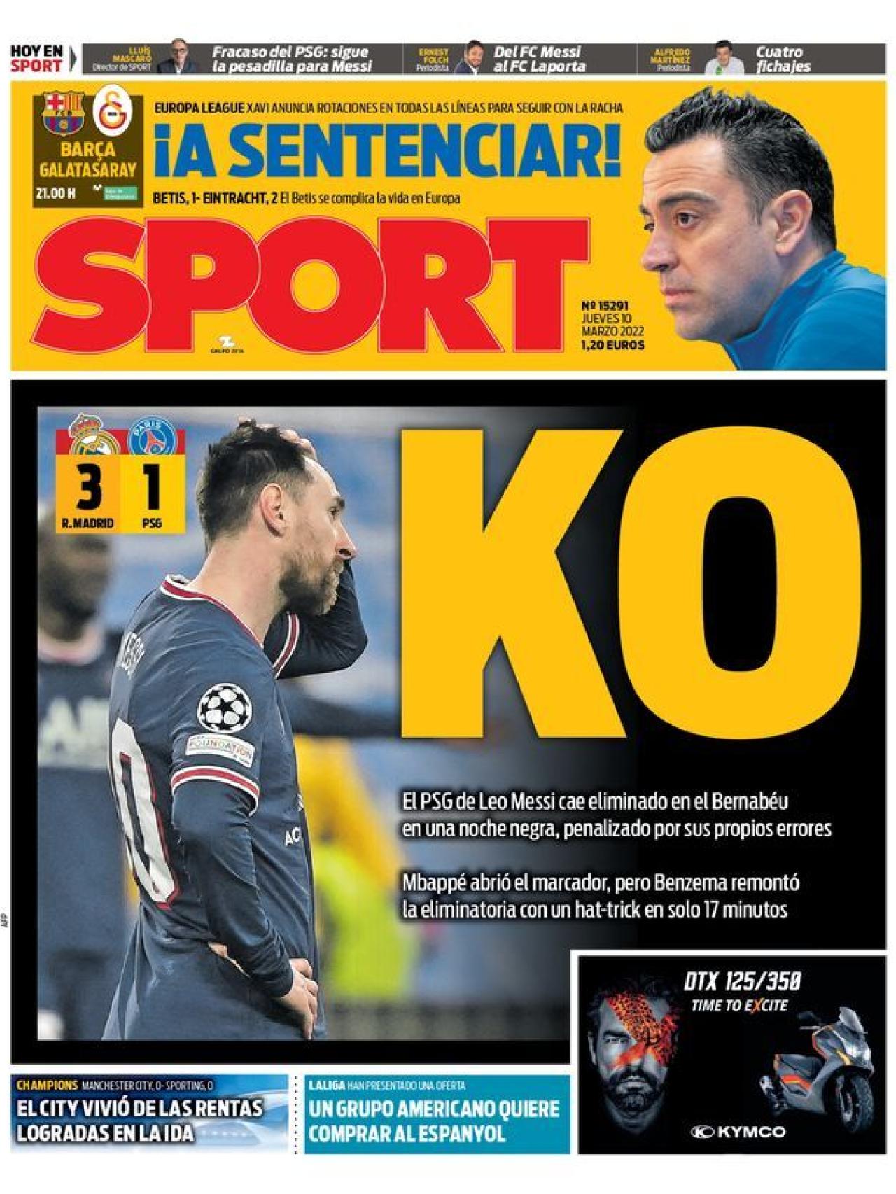 Portada SPORT