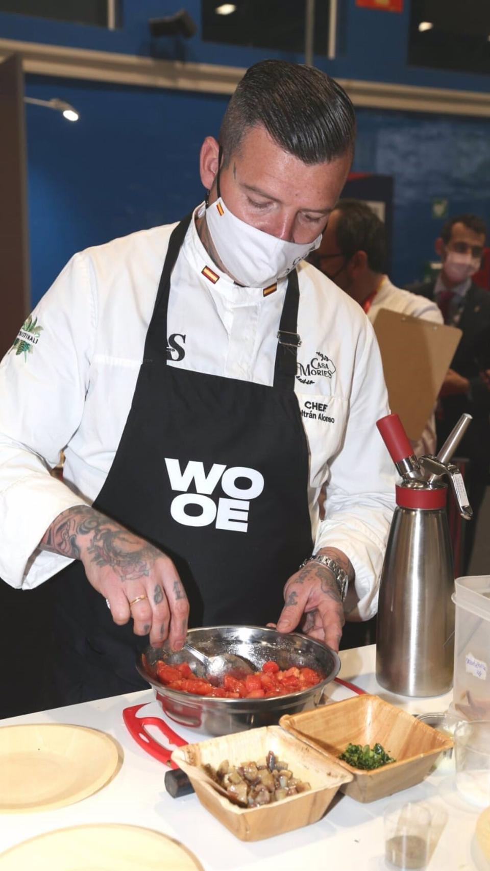 El chef toledano Beltrán Alonso