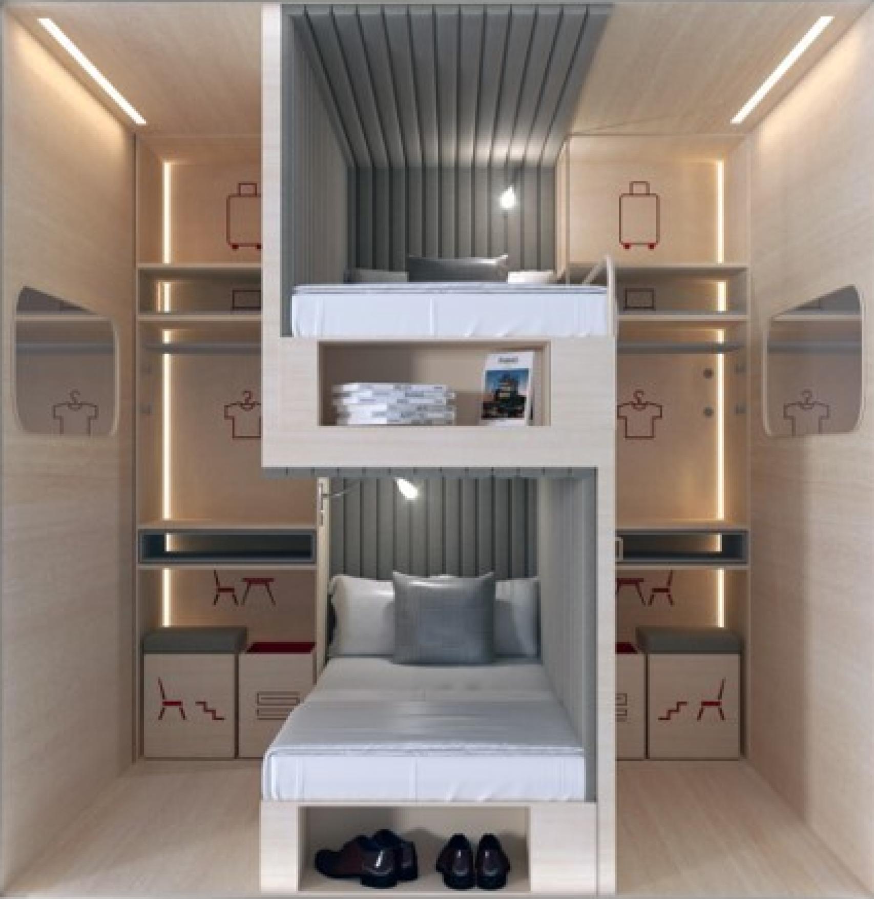 Una de las habitaciones planteadas.