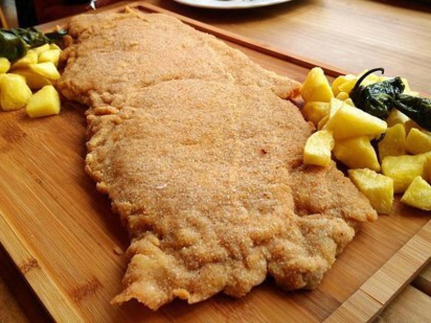 Cachopo Sidrería El Antoju