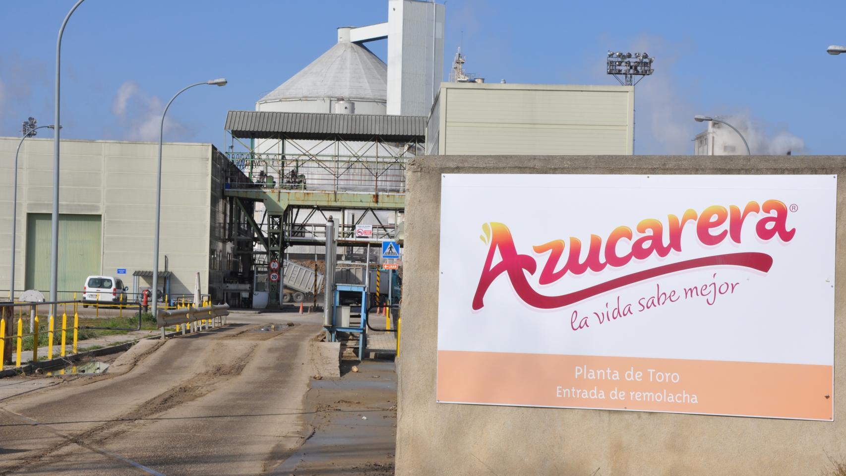 Fábrica que Azucarera tiene en la localida de Toro, en Zamora