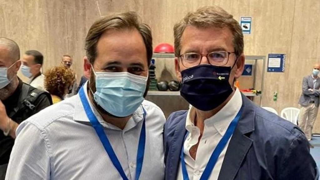 Paco Núñez y Alberto Núñez Feijóo en una imagen de archivo.