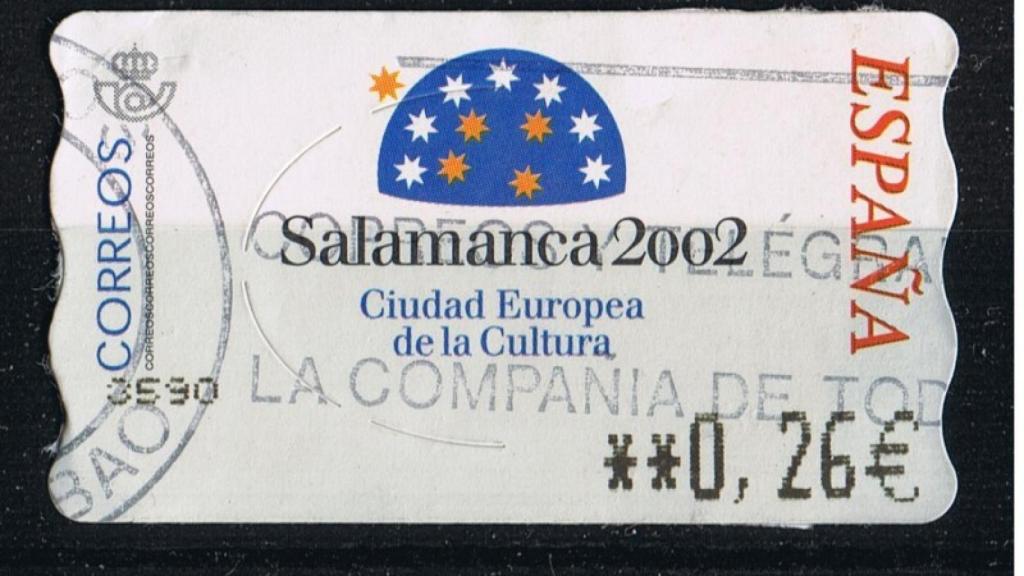 Sello sobre Salamanca 2002