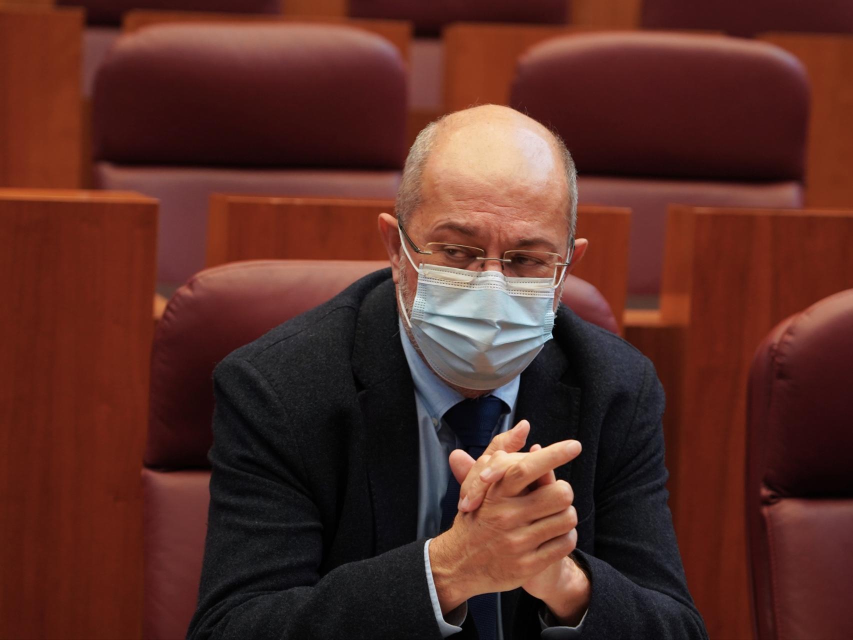 El procurador de Ciudadanos, Francisco Igea, en el pleno de constitución de las Cortes, el pasado 10 de marzo.