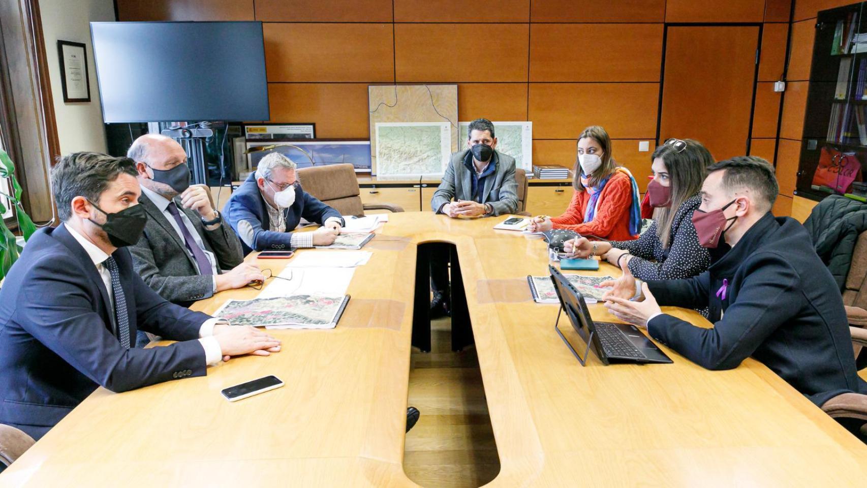 Reunión del Ayuntamiento de Benavente con la Dirección General de Carreteras