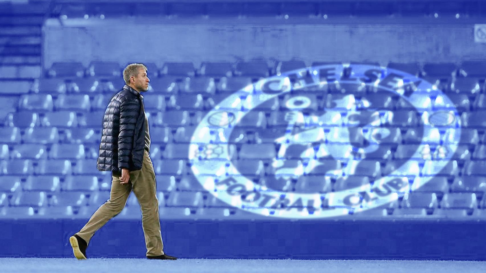 Fotomontaje de Roman Abramovic y el Chelsea