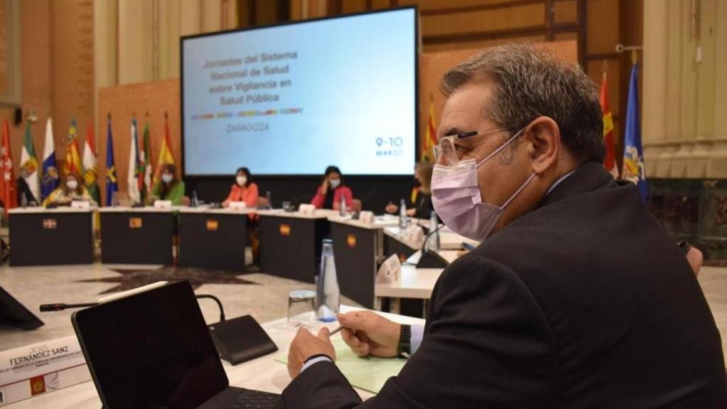 Jesús Fernández Sanz, consejero de Sanidad de Castilla-La Mancha