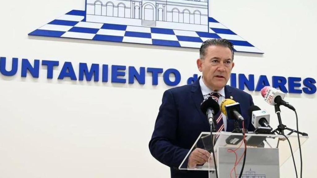 El alcalde de Linares, Luis Caro-Accino (Cs).