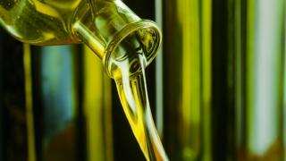 Botellas de aceite de oliva.