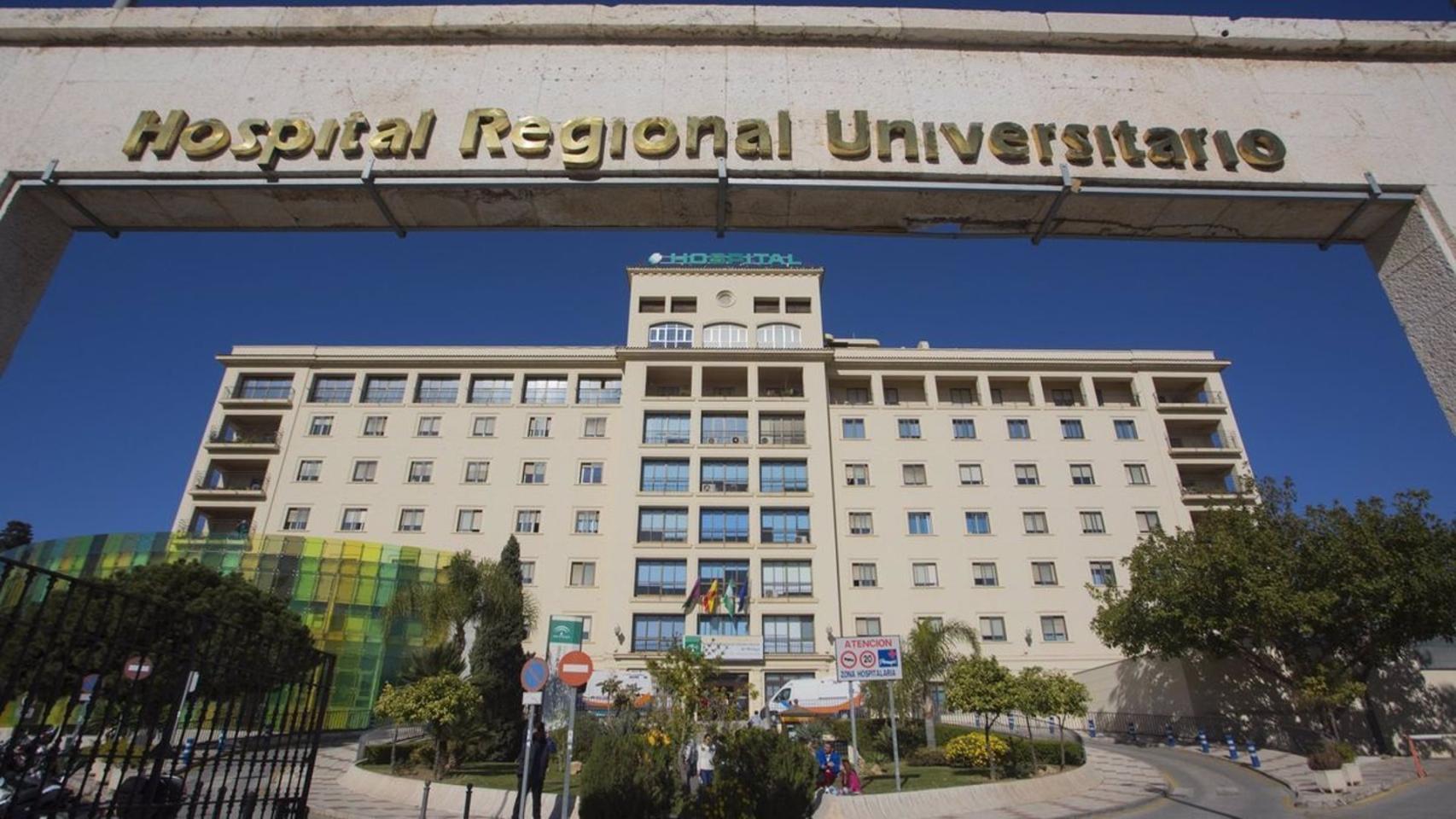 Fachada del Hospital Regional.