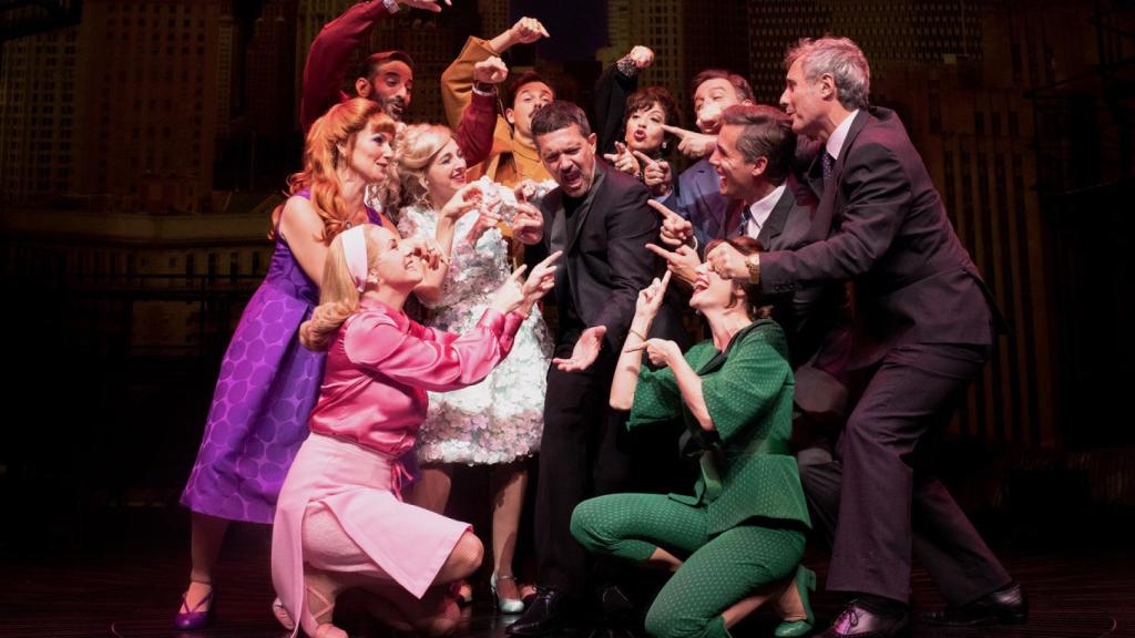 Antonio Banderas, en un momento del musical 'Company'.