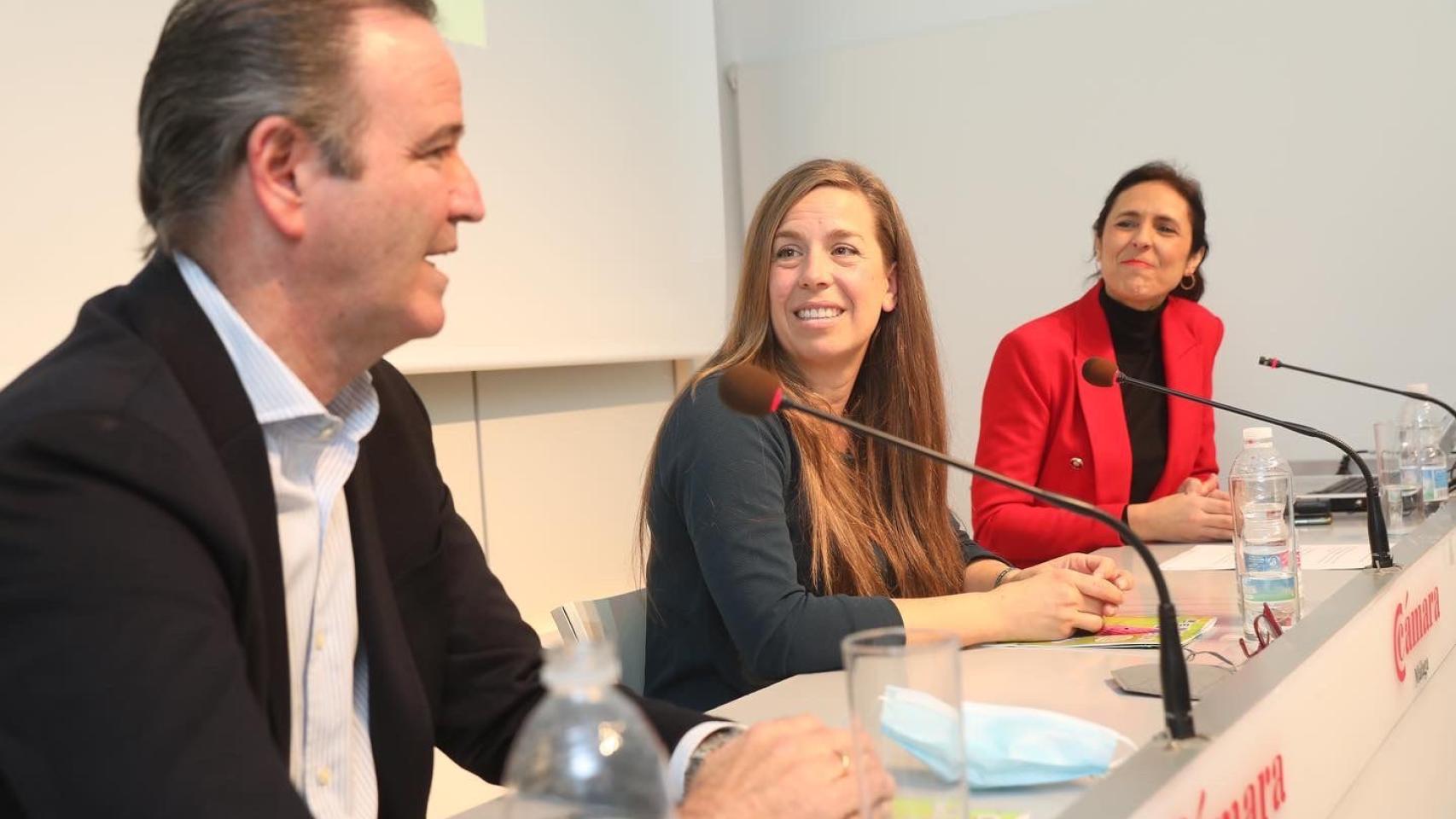 Pablo Atencia, Clara Jiménez e Isabel Sánchez.